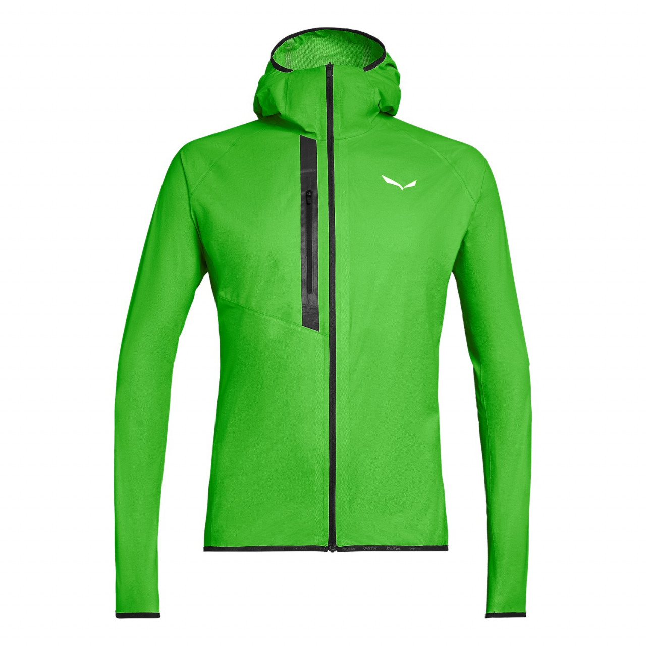 Chaqueta Hardshell Hombre Chile - Salewa Puez Light Powertex - Verde - TSCF-10672